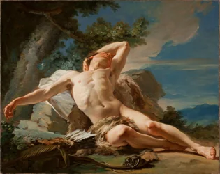 Nukkuva Endymion, 1756
